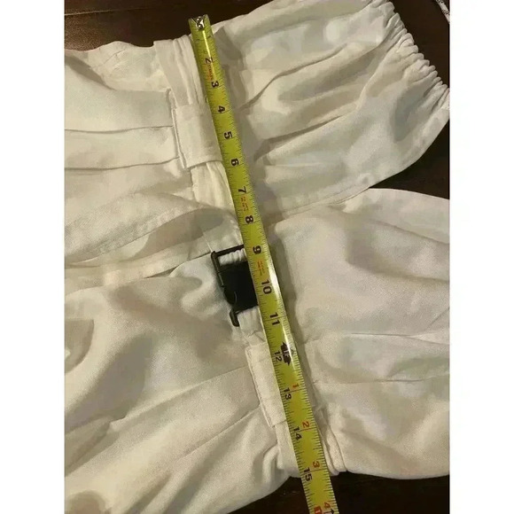 Dries Van Noten Cotton Jumpsuit 40 S US 4 Pockets Buckle Plunge Baggy Designer - Picture 11 of 16